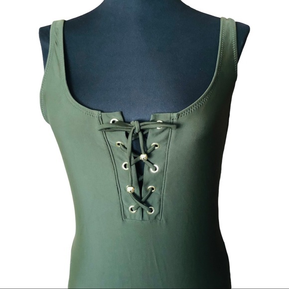 Mossimo Green Swimsuit - Picture 6 of 9